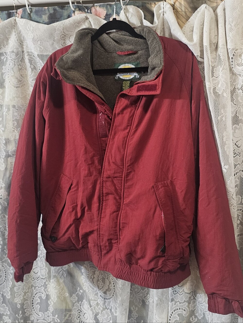 Cabela's Bomber Jacket with Fleece Collar